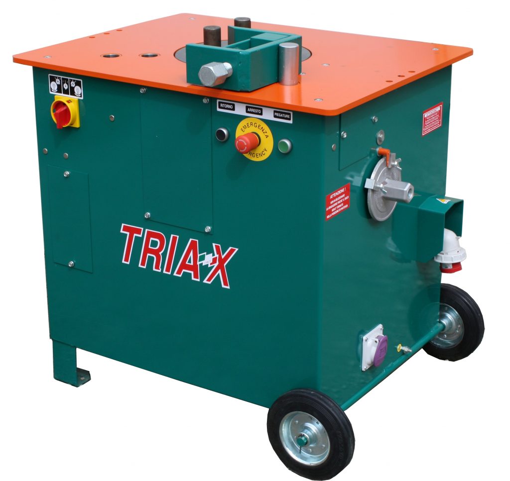 Triax Reo Bar Benders - Rebar Bending Machines Made In Italy